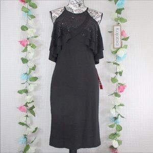 R&M RICHARDS Off shoulder Dress NWT Size 8 Petite